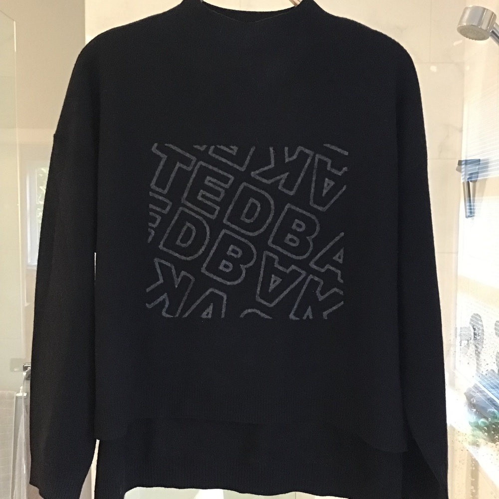 Ted Baker Izbelle Funnel Neck Branded Sweater